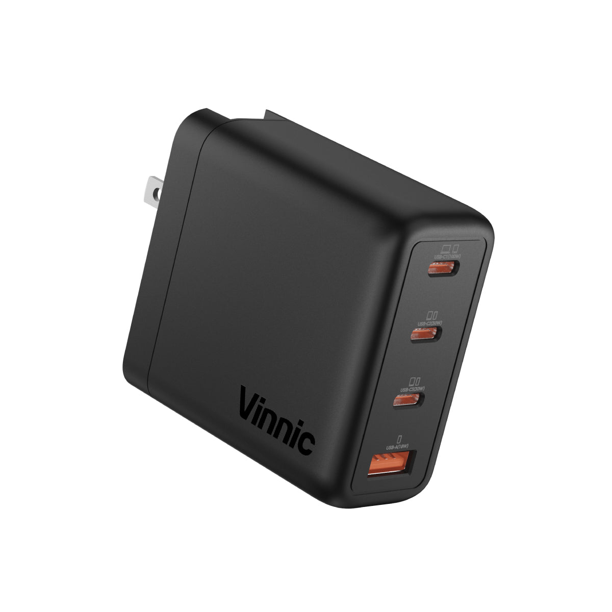 GaNGAPURNA 100W PD QC GaN Travel Charger