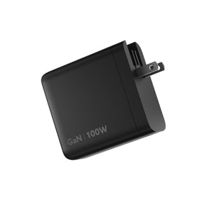 GaNGAPURNA 100W PD QC GaN Travel Charger