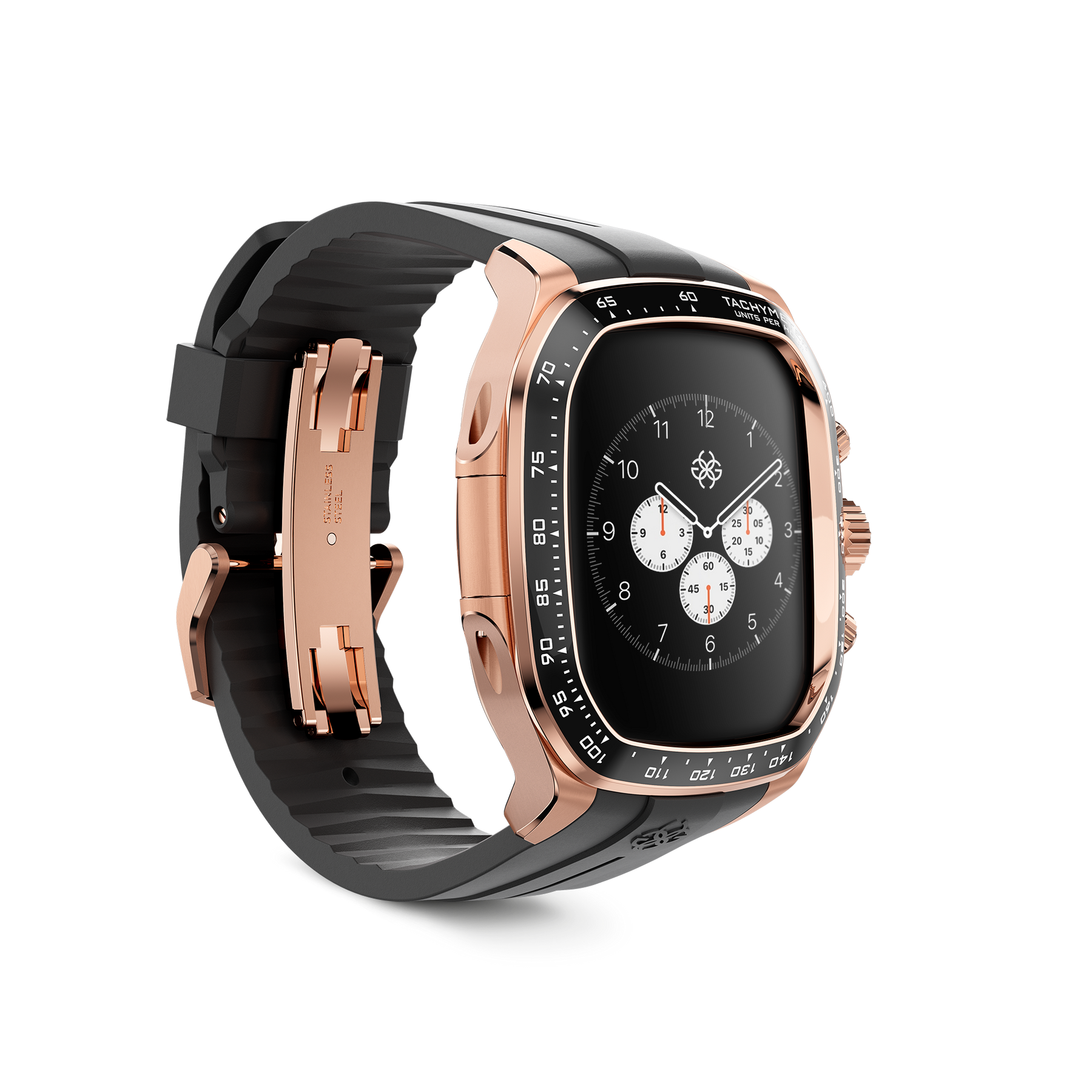 Apple Watch 10 Case CRS46, Rose Gold