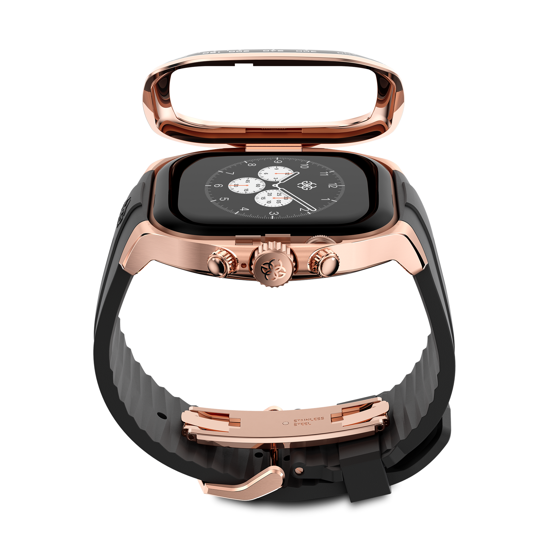 Apple Watch 10 Case CRS46, Rose Gold