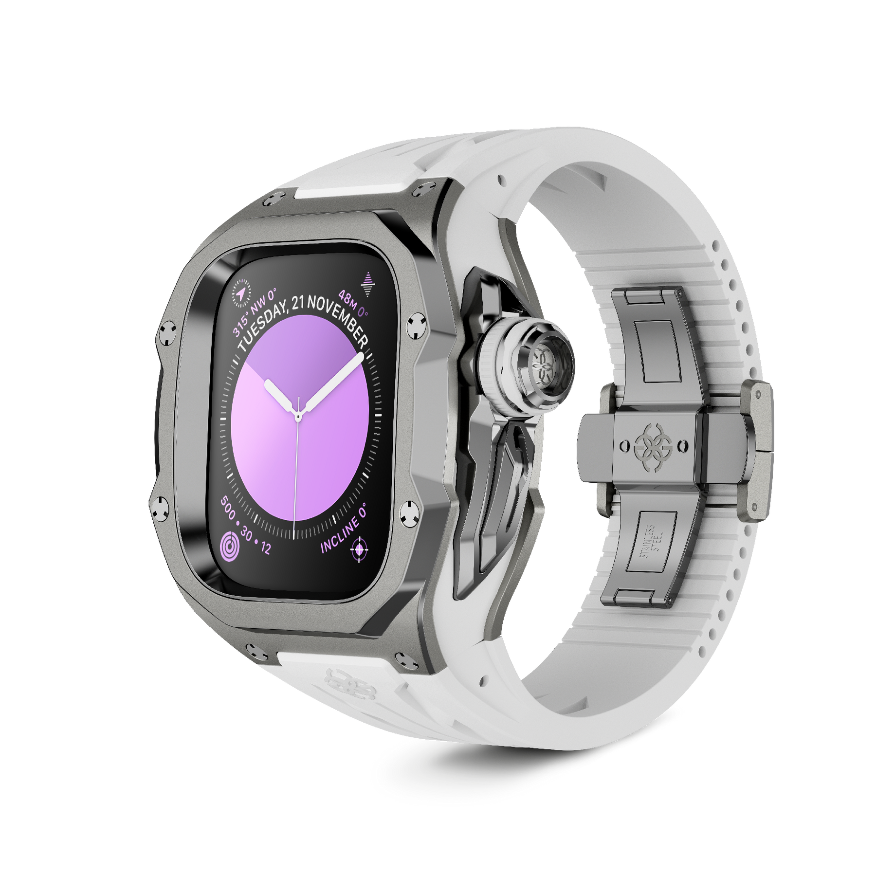 Apple Watch Ultra Case RSTIII49, Daytona Steel