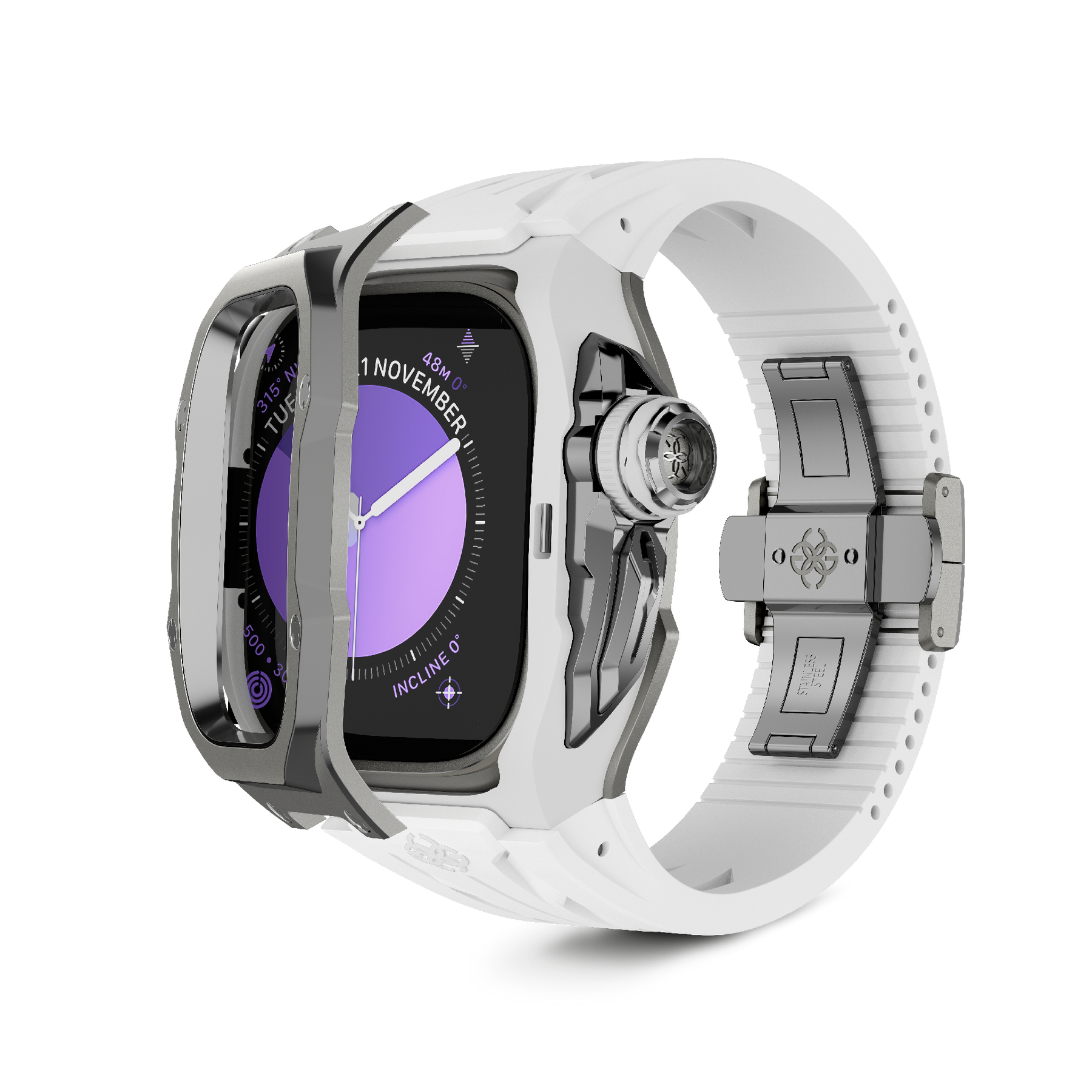 Apple Watch Ultra Case RSTIII49, Daytona Steel