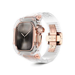 Apple Watch 10 Case RSTRIII46, Crystal Rose