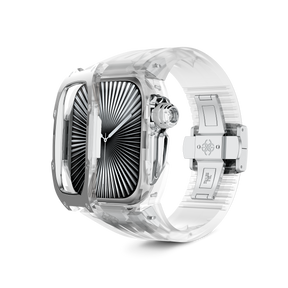 Apple Watch 10 Case RSTRIII46, Crystal Steel