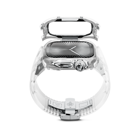 Apple Watch 10 Case RSTRIII46, Crystal Steel