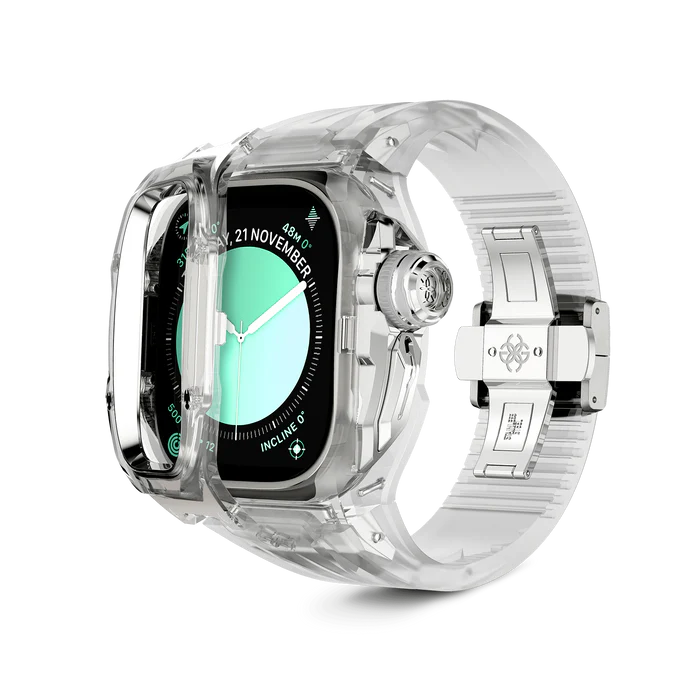 Apple Watch Ultra Case RSTRIII49, Crystal Steel