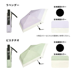 Wpc. 100% UV Protection Automatic Folding Umbrella, Pistachio