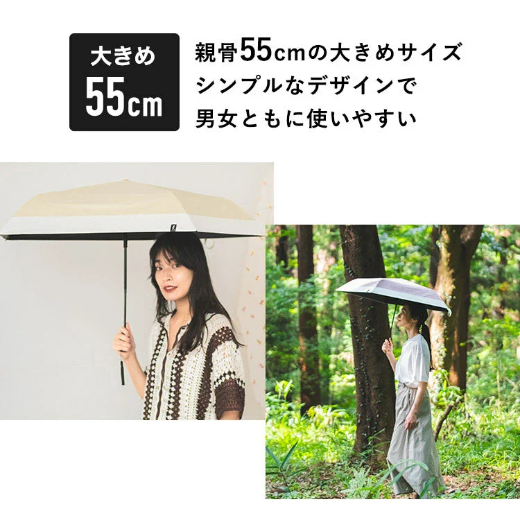 Wpc. 100% UV Protection Automatic Folding Umbrella, Pistachio