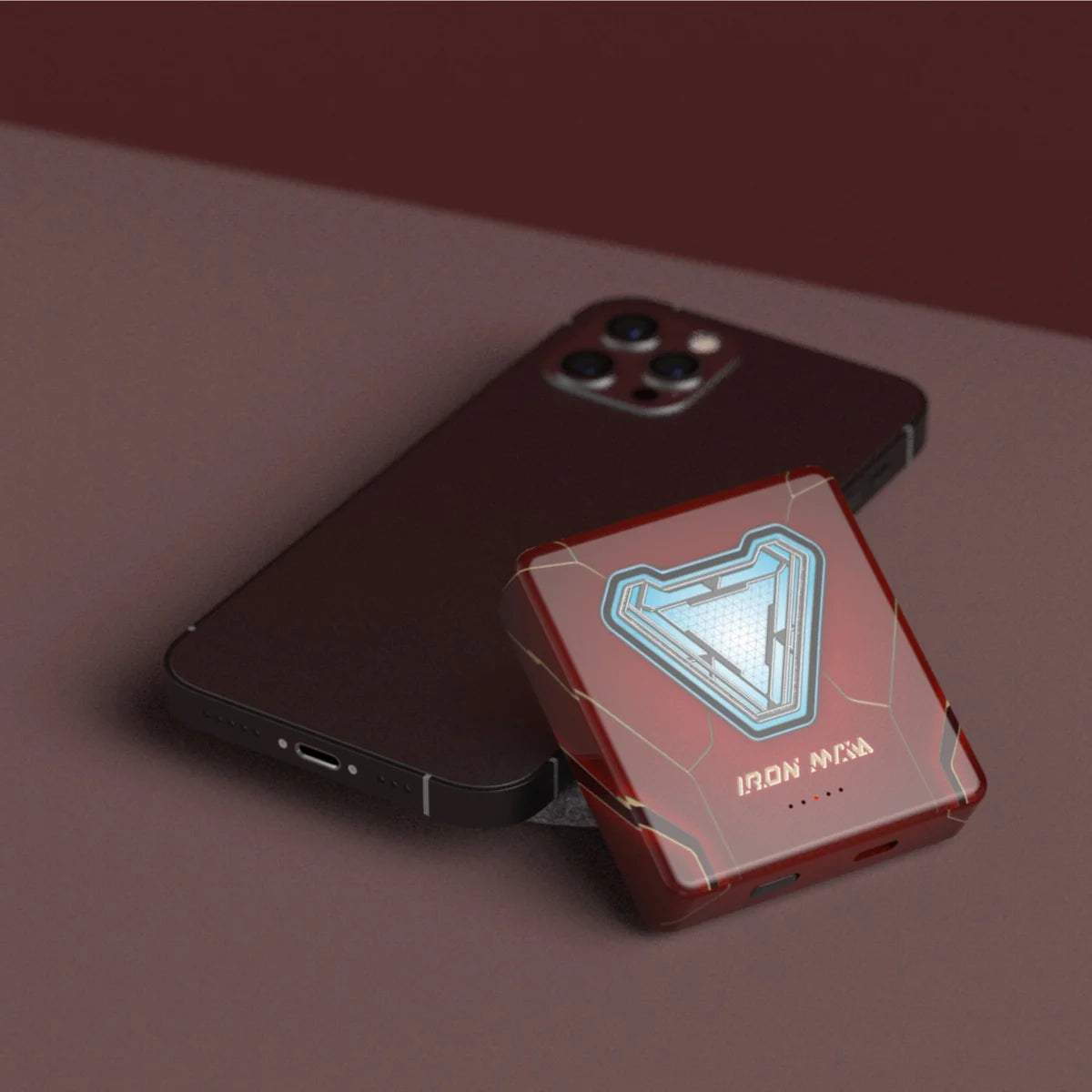 Vinnic Magnetic Wireless Powerbank, Iron Man | Vinnic Power - Wake Concept Store  