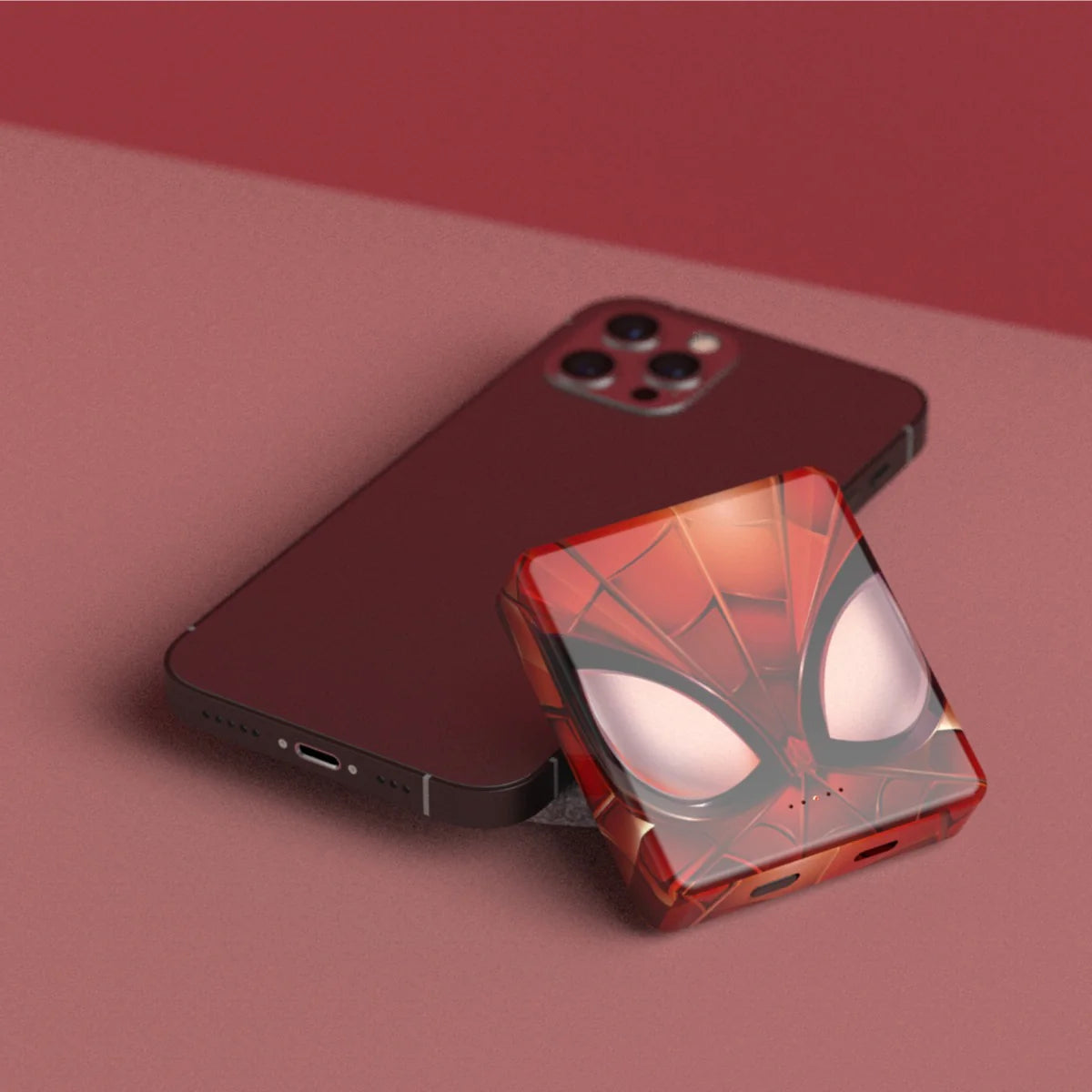 Vinnic Magnetic Wireless Powerbank, Spider Man | Vinnic Power - Wake Concept Store  