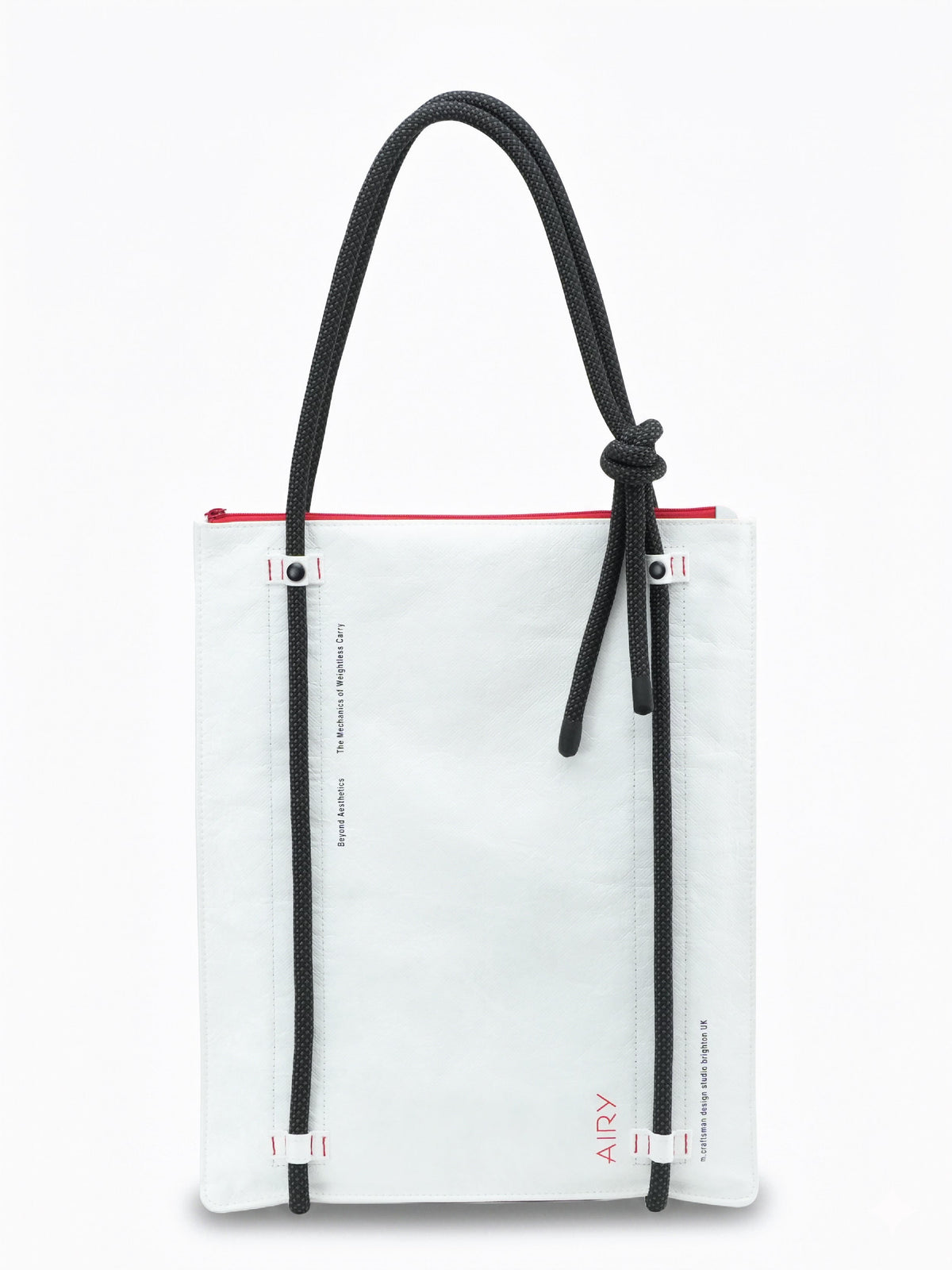 Airy Sleeves & Tote Set for Macbook 13", White
