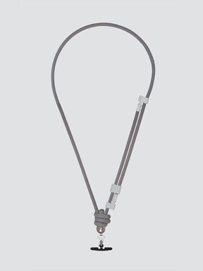 Yoggle Power Click Charging Cable & Crossbody Phone Strap, Purple Blue