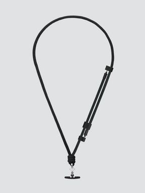 Yoggle Power Click Charging Cable & Crossbody Phone Strap, All Black