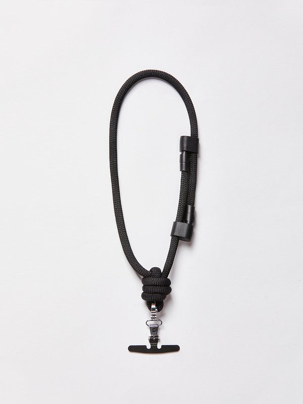 Yoggle Power Hand Charging Cable & Wrist Phone Strap, All Black