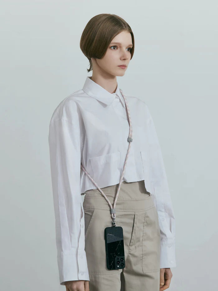 Yoggle Click Crossbody Phone Strap, Muted Pink Pastel | M.Craftsman - Wake Concept Store  