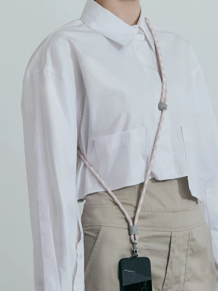Yoggle Click Crossbody Phone Strap, Muted Pink Pastel | M.Craftsman - Wake Concept Store  