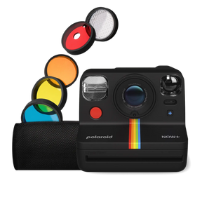 Polaroid Now+ Gen 2 i-Type Instant Camera + 5 lens filters, Black