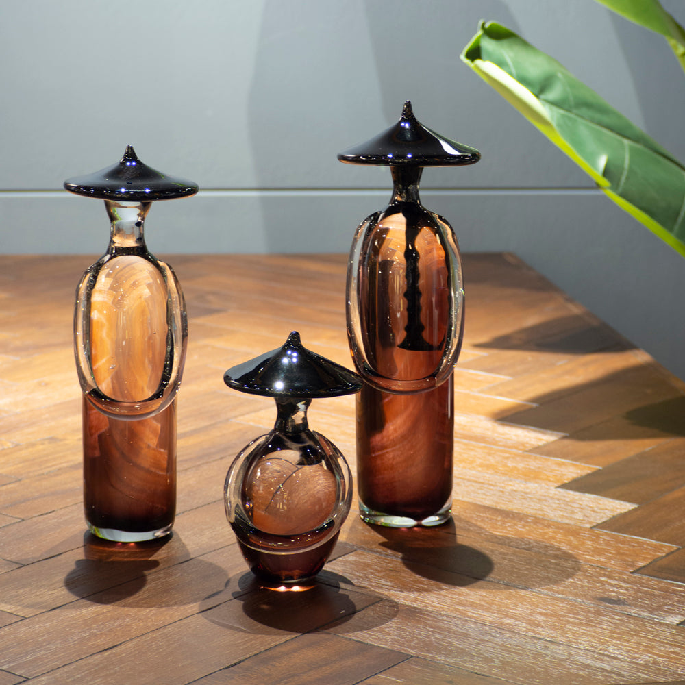 Contemplation Handblown Glass Sculpture | AEfolio - Wake Concept Store  