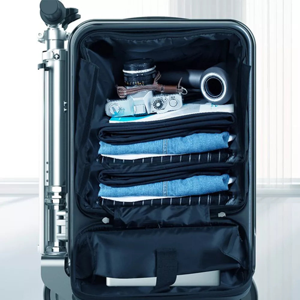 Airwheel SE3SL Boardable Smart Riding Suitcase, Black
