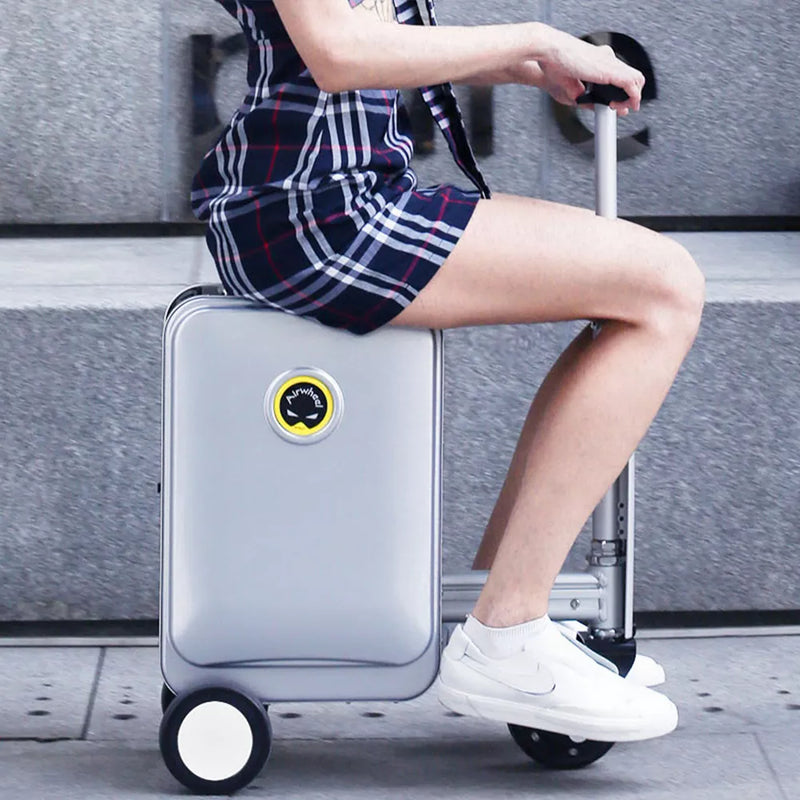 Airwheel SE3S Boardable Smart Riding Suitcase, Pink