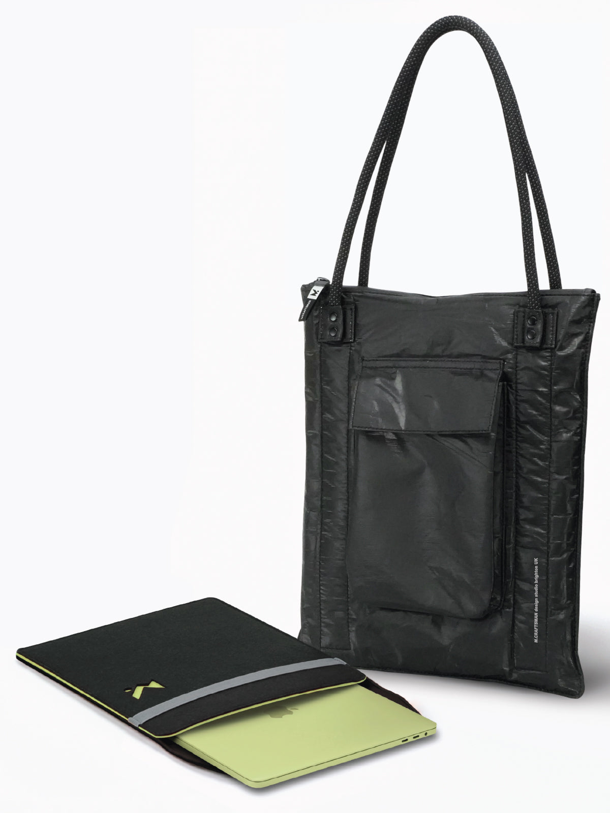 Airy II Sleeves & Tote Set for MacBook, Black