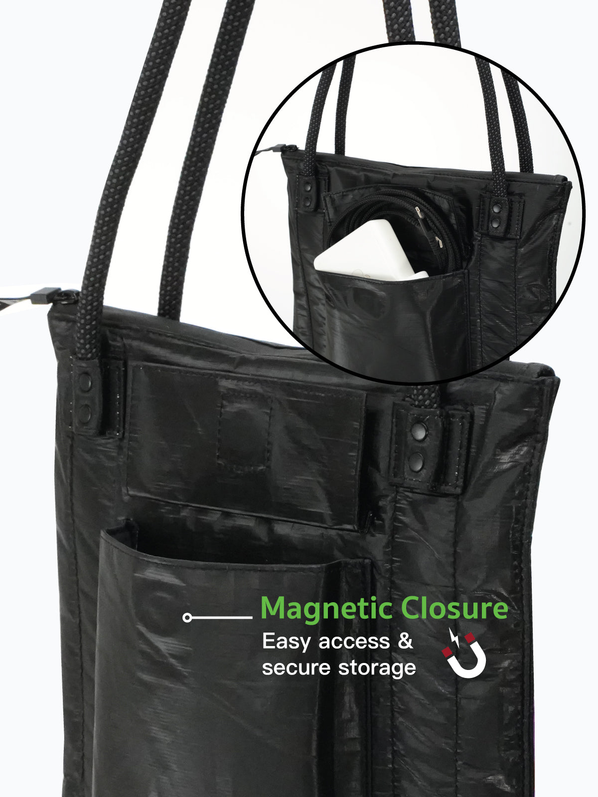 Airy II Sleeves & Tote Set for MacBook, Black