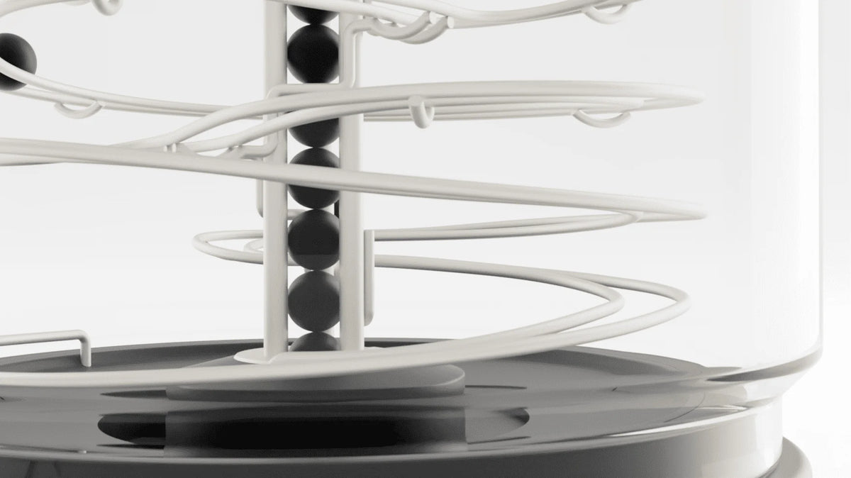 Marbolous 360° Design Marble Track Desk Toy, Electroll White | Marbolous - Wake Concept Store  