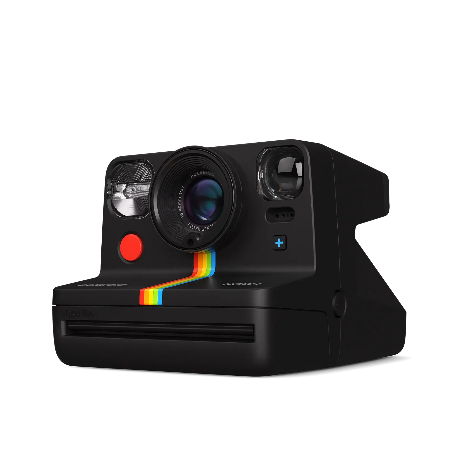 Polaroid Now+ Gen 2 i-Type Instant Camera + 5 lens filters, Black