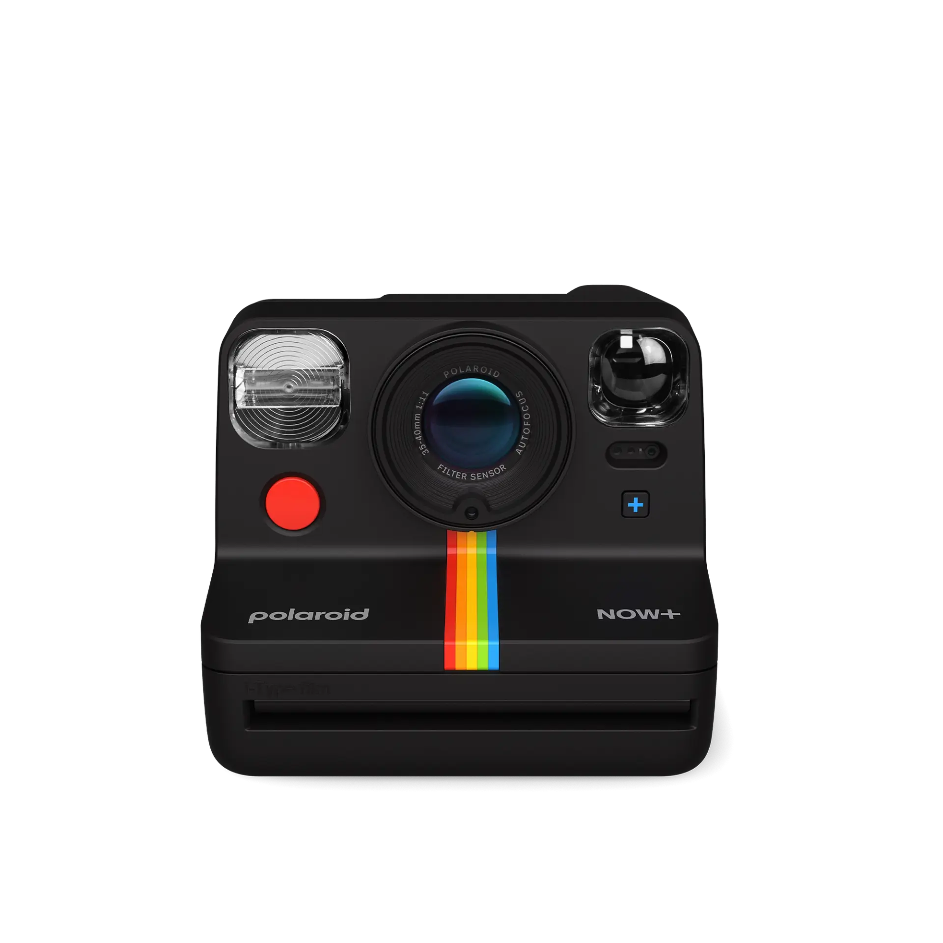 Polaroid Now+ Gen 2 i-Type Instant Camera + 5 lens filters, Black