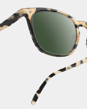 #E Polarized Lenses, Light Tortoise Green