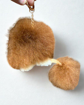 The Mini Lion Baby Alpaca Keychain