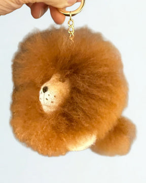 The Mini Lion Baby Alpaca Keychain