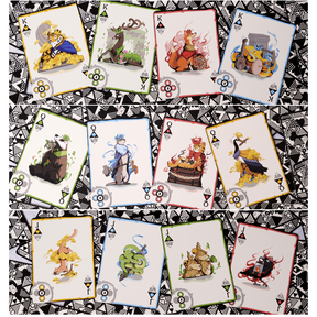 Piri Piri Summoners - Handcrafted Wooden Meeple Strategy Game