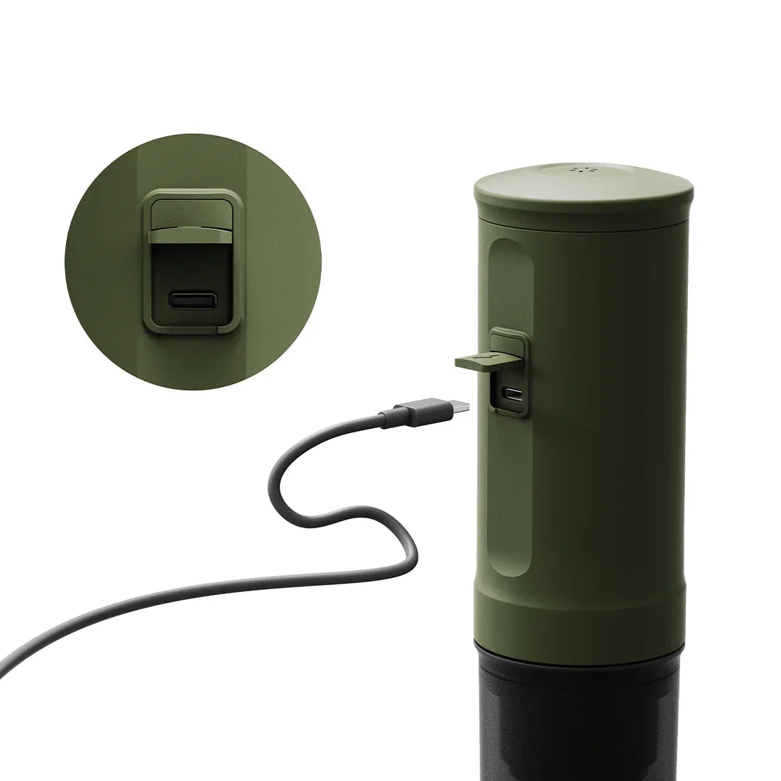Nano Portable Espresso Machine, Forest Green