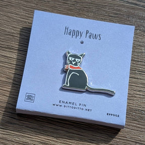 Happy Paws Theme Enamel Pin