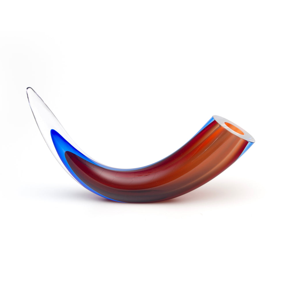 Horn Handblown Glass Vase | AEfolio - Wake Concept Store  