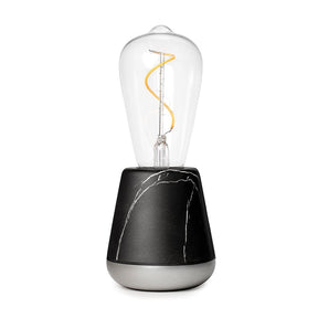 One Black Marble Cordless Table Lamp | Humble - Wake Concept Store  