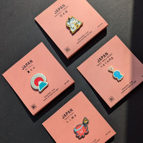 Japan Theme Enamel Pin