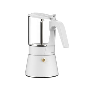 ClearBrew Moka Pot, White