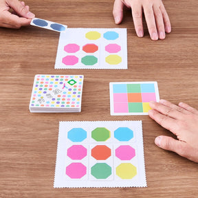 KASANE IRO Color Stack Match Educational Board Game