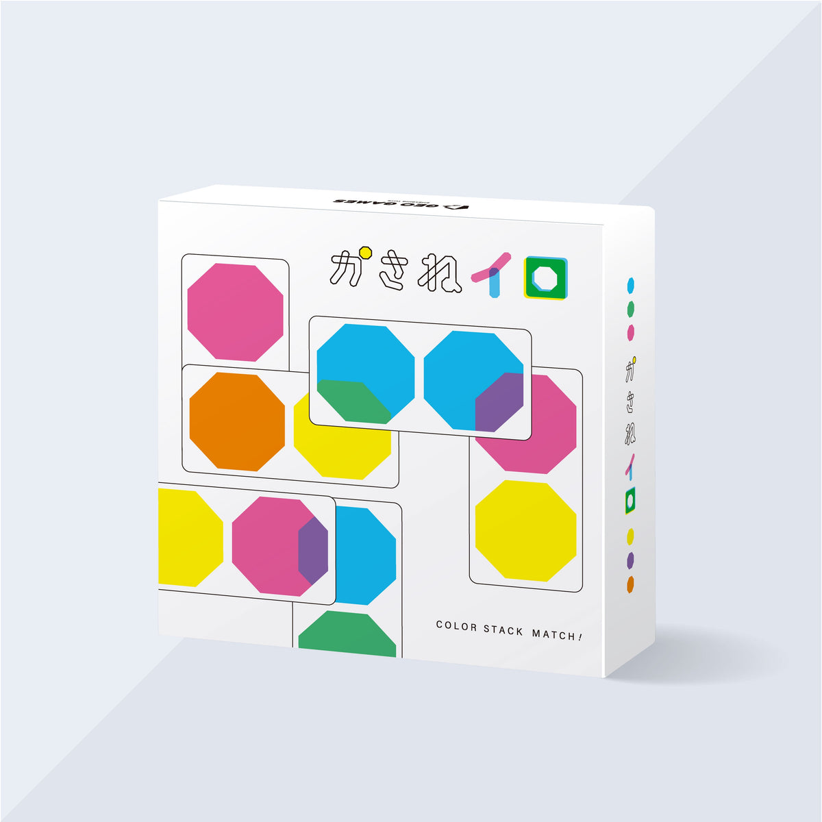 KASANE IRO Color Stack Match Educational Board Game