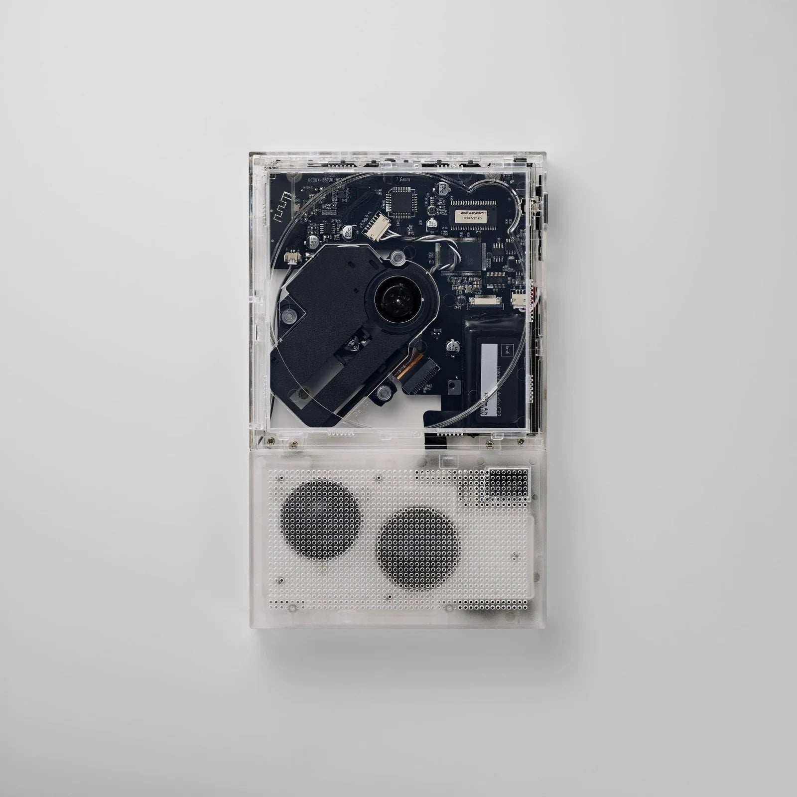 km5 CD Player with Speaker, CP2 Clear