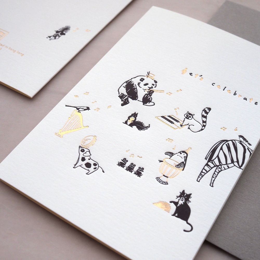 Letterpress Birthday Card