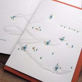 Letterpress Christmas Card