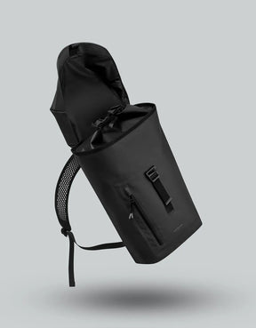 Lightweight DuoSeal Flap Backpack 14", Black