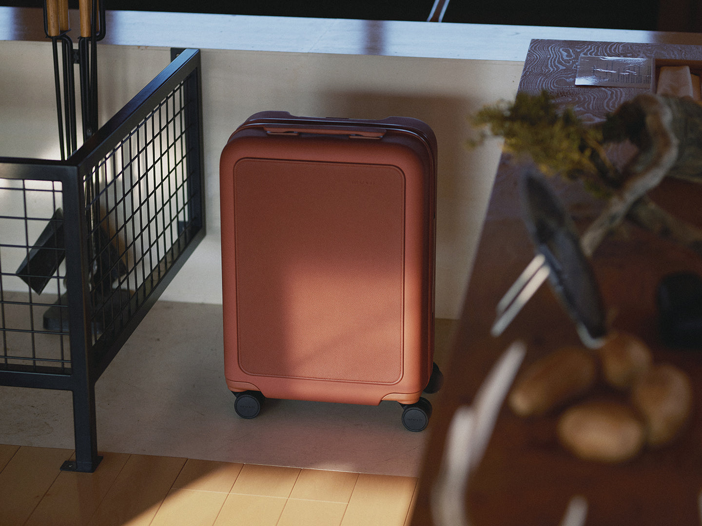 Moln Carry-on 34L Suitcase, Terracotta