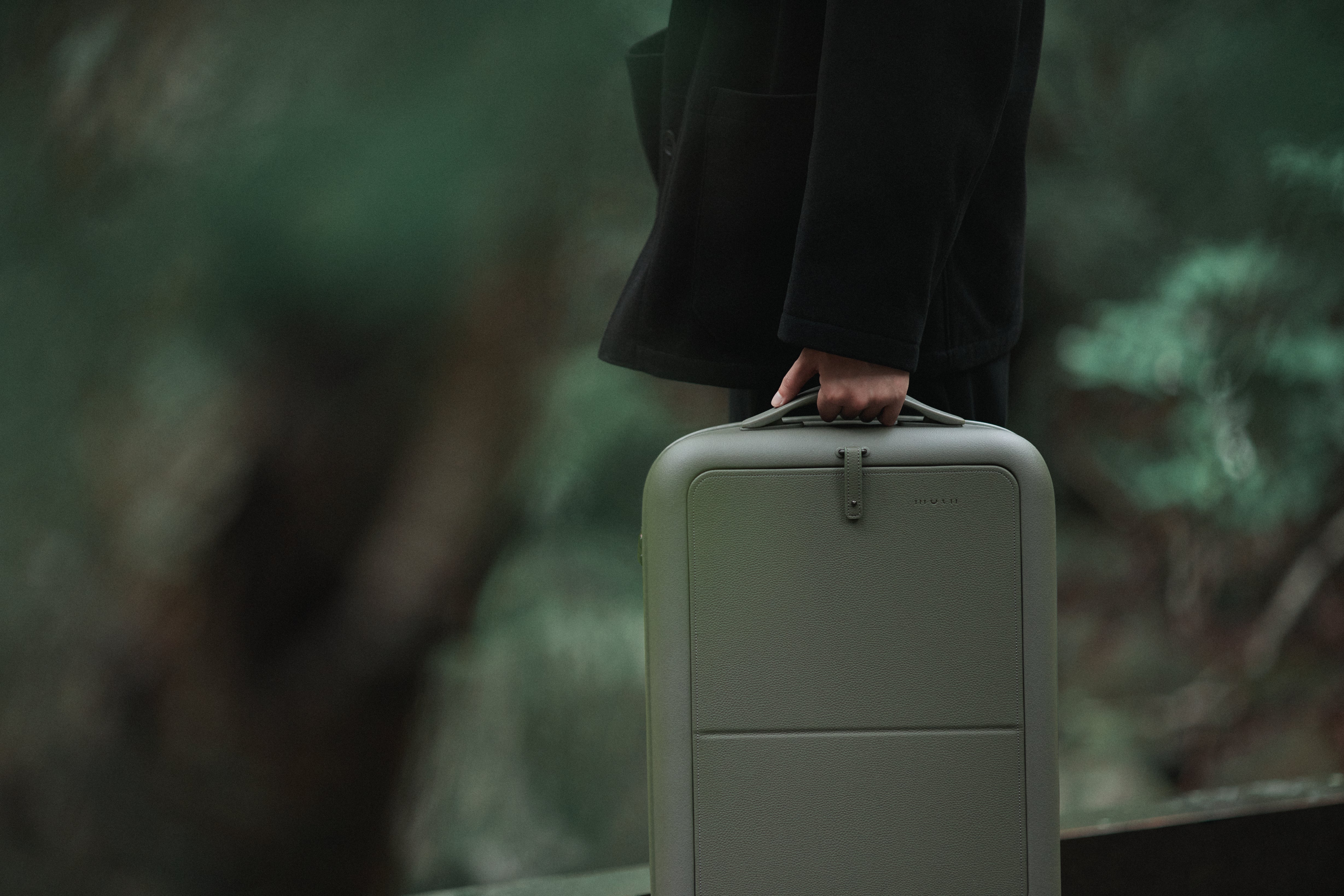 Moln Carry-on 33L Suitcase with PC Pocket, Moss