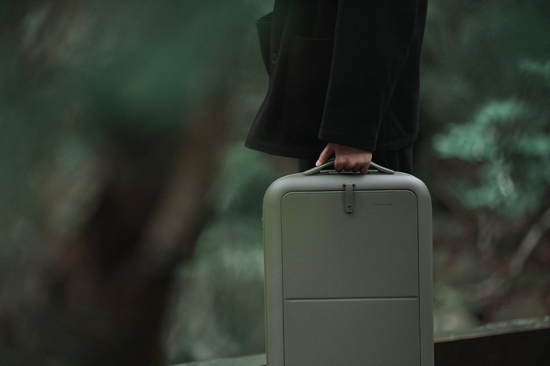 Moln Carry-on 33L Suitcase with PC Pocket, Moss