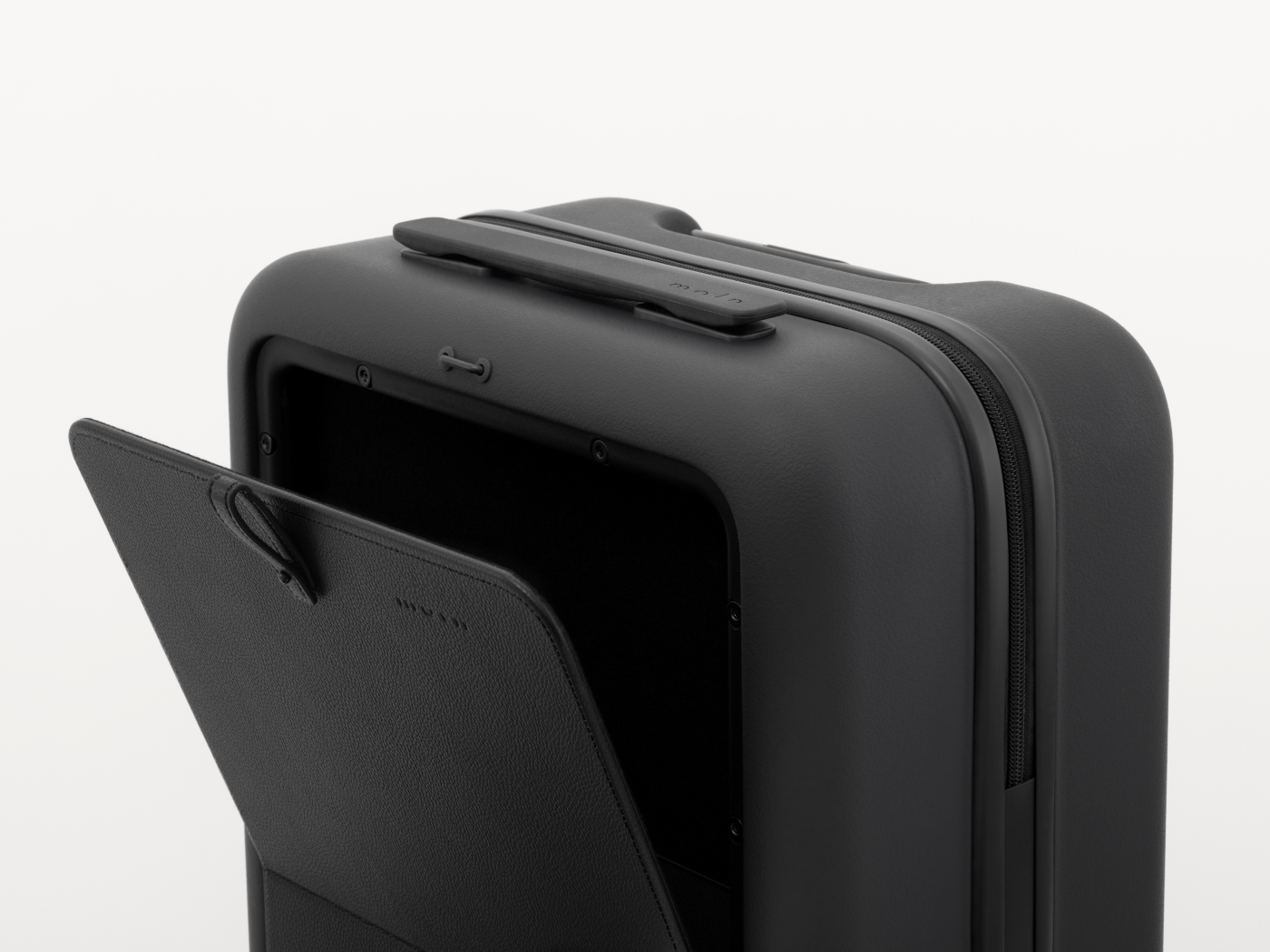 Moln Carry-on 33L Suitcase with PC Pocket, Obsidian