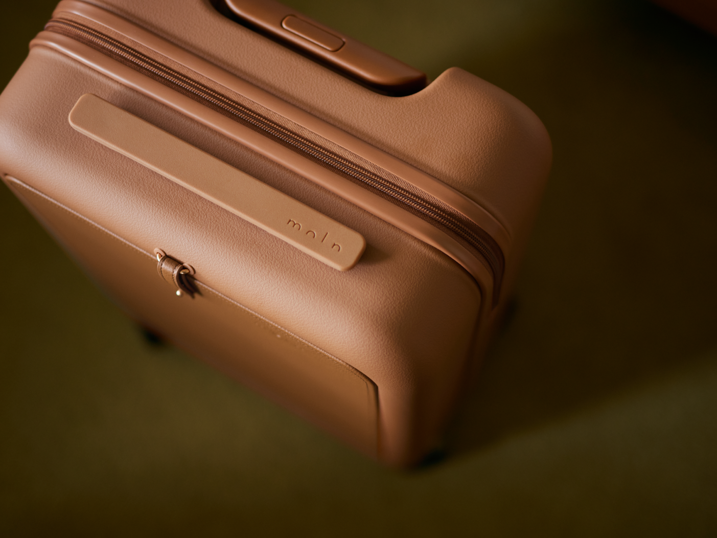Moln Carry-on 33L Suitcase with PC Pocket, Umber